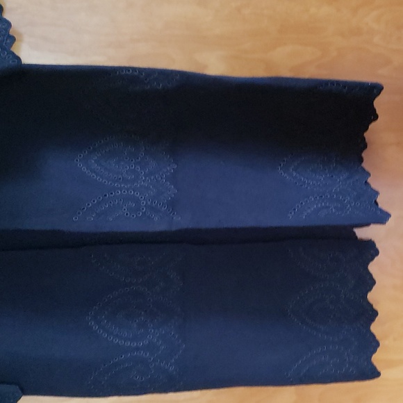 ZARA Limited Edition Eyelet Detail Heavy Knit Coat - Picture 15 of 16